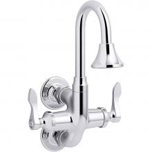 Kohler 730T70-4AR-CP - Triton® Bowe® Cannock™ 12 gpm service sink faucet with 3-11/16'' gooseneck s