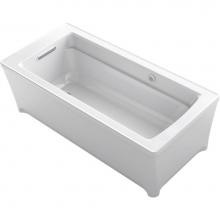Kohler 2595-GH-0 - Archer® 67-3/4'' x 31-3/4'' freestanding Heated BubbleMassage™ air bath