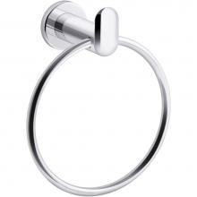 Kohler 97898-CP - Kumin® towel ring