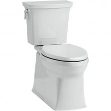 Kohler 5709-95 - Corbelle with Continuous Clean Comfort Height Two-Piece Elongated 1.28 Gpf Toilet with Skirted Tra