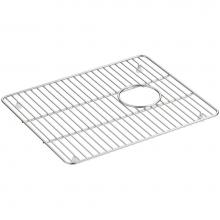 Kohler 5655-ST - Cairn® Stainless steel sink rack, 17-1/4'' x 14”, for large bowl