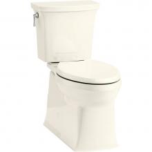 Kohler 5709-96 - Corbelle® ContinuousClean XT two-piece elongated toilet with skirted trapway, 1.28 gpf