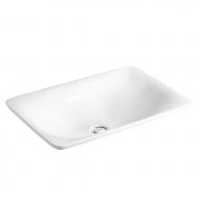 Kohler 75749-HD1-0 - Sartorial™ Herringbone Carillon® Rectangle Wading Pool® Vessel bathroom sink