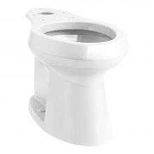 Kohler 80020-0 - Highline® Comfort Height® Elongated chair height toilet bowl