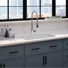 Kohler 22033-CP-5864-5U-0 - Simplice Semi-Professional Kitchen Faucet Cape Dory Undermount Single Bowl Sink
