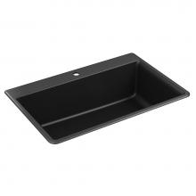 Kohler 8437-1-CM1 - Kennon® 33'' top-/undermount single-bowl kitchen sink