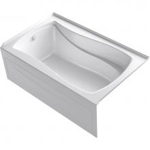Kohler 1239-GHLA-0 - Mariposa® 60'' x 36'' alcove Heated BubbleMassage™ air bath, left drain
