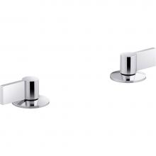 Kohler 77974-4-CP - Components™ bathroom sink handles with Lever design
