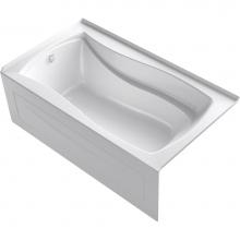 Kohler 1224-GHLA-0 - Mariposa® 66'' x 36'' drop-in/alcove Heated BubbleMassage™ air bath, le