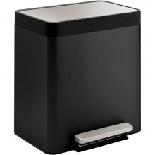 Kohler 20942-BST - 8-gallon stainless steel step trash can