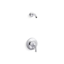 Kohler TLS35943-4-CP - Buckley™ Rite-Temp® shower trim kit with push-button diverter, without showerhead
