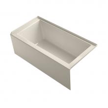 Kohler 1956-RA-G9 - Underscore 60 In. x 30 In. Alcove Bath with Integral Apron, Integral Flange and Right-hand Drain
