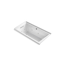 Kohler 1167-XHGHL-0 - Underscore® 60'' x 30'' alcove Heated BubbleMassage™ air bath with whir