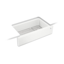 Kohler 25786-CM6 - Cairn® 34'' undermount single-bowl farmhouse kitchen sink