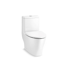Kohler 23188-0 - Reach™ Curv One-piece compact elongated toilet with skirted trapway, dual-flush