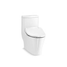 Kohler 23188-HC-0 - Reach™ Curv One piece compact elongated dual flush toilet with skirted trapway and hidden cord d