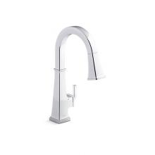 Kohler 23832-CP - Riff® Touchless pull-down single-handle kitchen sink faucet