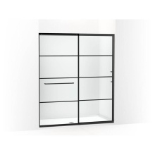 Kohler 707616-8G79-BL - Elate® Sliding shower door, 75-1/2'' H x 62-1/4 - 65-5/8'' W, with heavy
