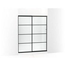 Kohler 707608-6G79-BL - Elate® Sliding shower door, 70-1/2'' H x 56-1/4 - 59-5/8'' W, with 1/4&ap