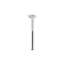 Kohler 26321-CP - Statement® 12'' ceiling-mount single-function rainhead arm and flange