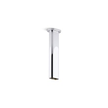 Kohler 26326-CP - Statement® 10'' ceiling-mount two-function rainhead arm and flange