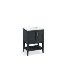 Kohler 33577-ASB-1WX - Winnow® 24'' bathroom vanity cabinet with sink and quartz top