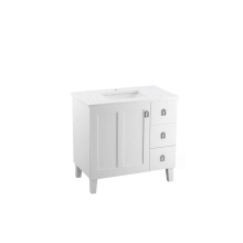 Kohler 99533-LGR-1WA - Poplin® 36'' bathroom vanity cabinet