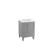 Kohler 99527-LG-1WT - Poplin® 24'' bathroom vanity cabinet