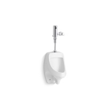 Kohler PR5452-T1D-NA - Dexter™ High-efficiency urinal with Mach® Tripoint® touchless DC 0.125 gpf flushometer