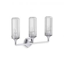 Kohler 31778-SC03-CPL - Occasion® Three-light sconce