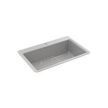 Kohler 8437-1-CM4 - Kennon® 33'' top-/undermount single-bowl kitchen sink