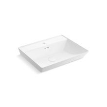 Kohler 21059-1-0 - Brazn® 23'' rectangular vessel bathroom sink