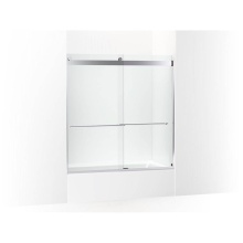 Kohler 702420-L-SHP - Levity® Plus Frameless sliding bath door, 61-9/16'' H x 56-5/8 - 59-5/8''