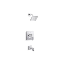 Kohler TS28127-4G-CP - Venza® Rite-Temp® bath and shower trim kit, 1.75 gpm