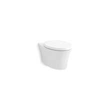 Kohler 31539-0 - Veil® Wall-hung compact elongated toilet, dual-flush