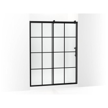 Kohler 702256-10G80-BL - Rely® 77'' H sliding shower door with 3/8''-thick glass