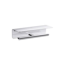 Kohler 29224-CP - Kumin™ Covered double toilet paper holder