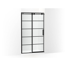 Kohler 701695-G79-BL - Composed™ Sliding shower door, 78'' H x 44-1/8 - 47-7/8'' W, with 3/8'&
