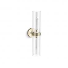 Kohler 27263-SC02-AFL - Purist® Two-light sconce
