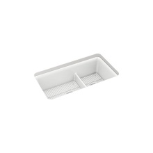 Kohler 27786-CM6 - Cairn® Smart Divide® 33-1/2'' undermount double-bowl kitchen sink