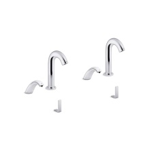 Kohler 181032-BB1-CP - Oblo™ Curve Touchless lavatory faucets and soap dispensers with Kinesis® sensor technology,