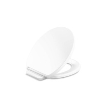 Kohler 26802-0 - Impro® ReadyLatch® Quiet-Close™ round-front toilet seat