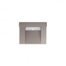 Kohler 81024-BSS-KCT - Constellation™ 30'' wall-mount lavatory system with backsplash