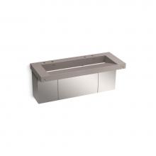 Kohler 81032-BSS-KCT - Constellation™ 60'' wall-mount trough lavatory system