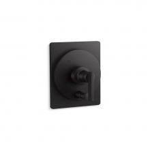 Kohler T35919-4-BL - Castia™ by Studio McGee Rite-Temp® valve trim with push-button diverter