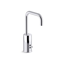 Kohler 13474-SATA-CP - Gooseneck Touchless single-hole lavatory faucet with Insight™ sensor technology and temperature