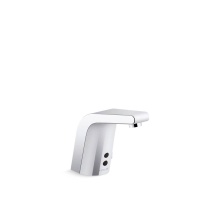 Kohler 13460-SATA-CP - Sculpted Touchless single-hole lavatory faucet with Insight™ sensor technology and temperature m