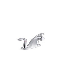 Kohler 15240-4ATA-CP - Coralais® Two-handle centerset lavatory faucet, less drain, 0.35 gpm