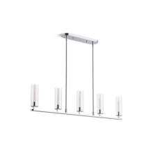 Kohler 35877-CH05-CPL - Crue® 45'' linear chandelier