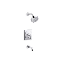 Kohler T35918-4Y-CP - Castia™ by Studio McGee Rite-Temp® bath and shower trim kit, 2.5 gpm